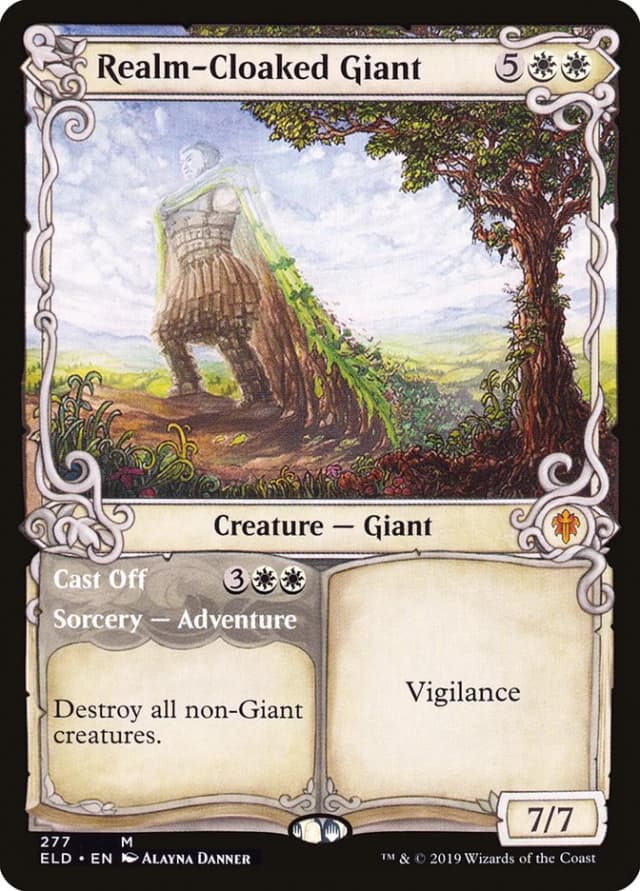 Realm-Cloaked Giant // Cast Off image
