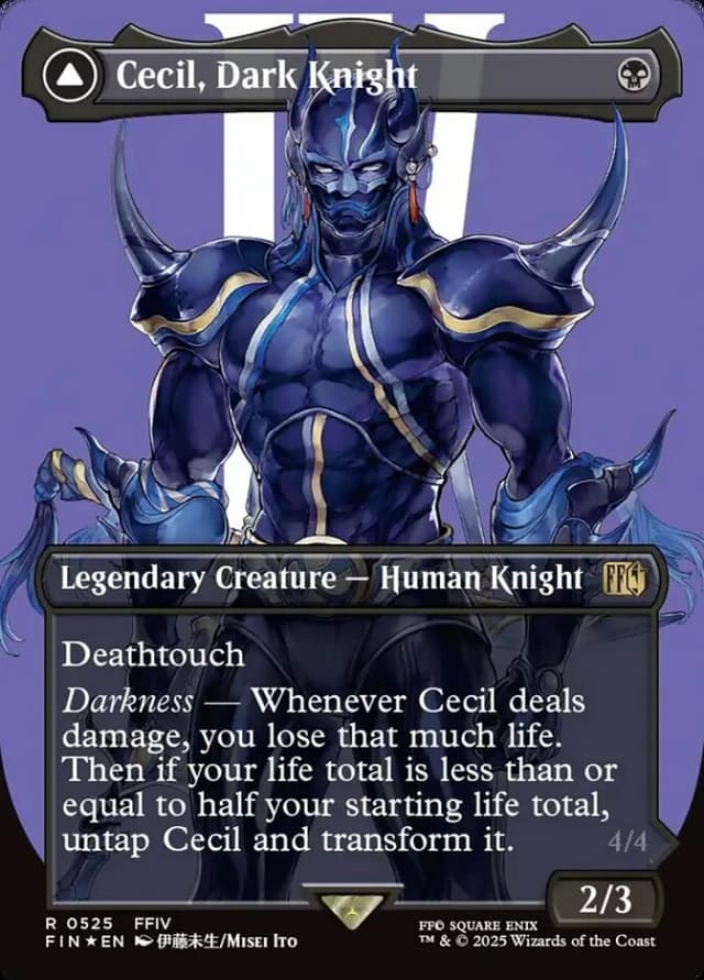 Cecil, Dark Knight // Cecil, Redeemed Paladin image