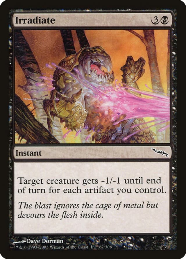 Irradiate image