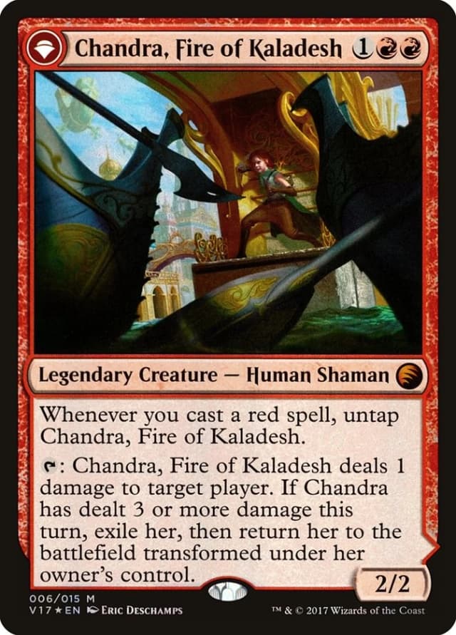 Chandra, Fire of Kaladesh // Chandra, Roaring Flame image