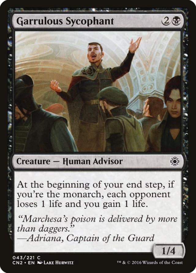 Garrulous Sycophant image
