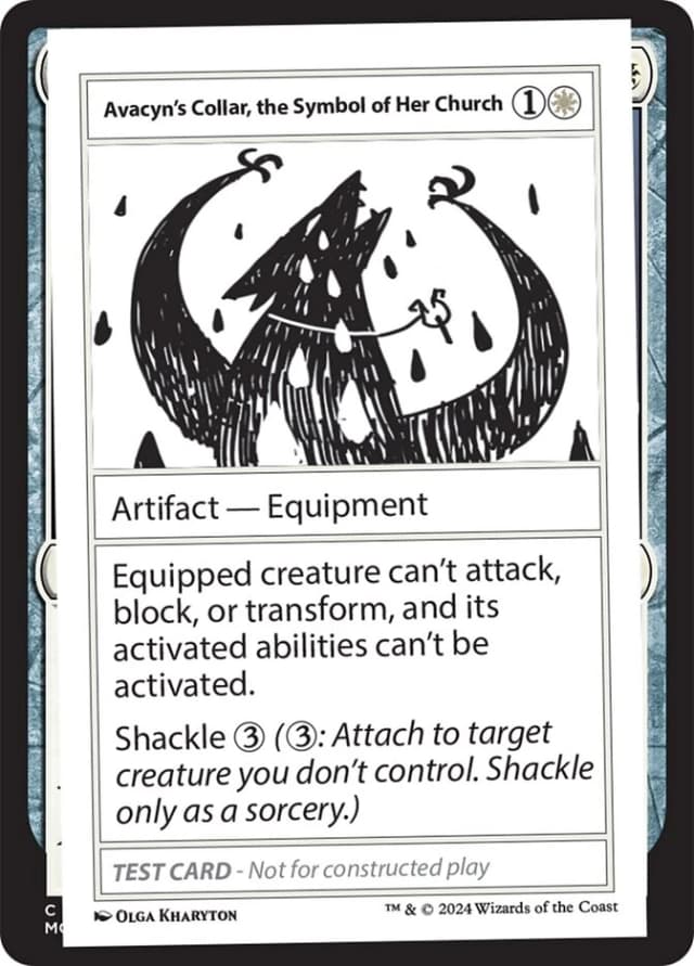 Avacyn's Collar, the Symbol of Her Church image