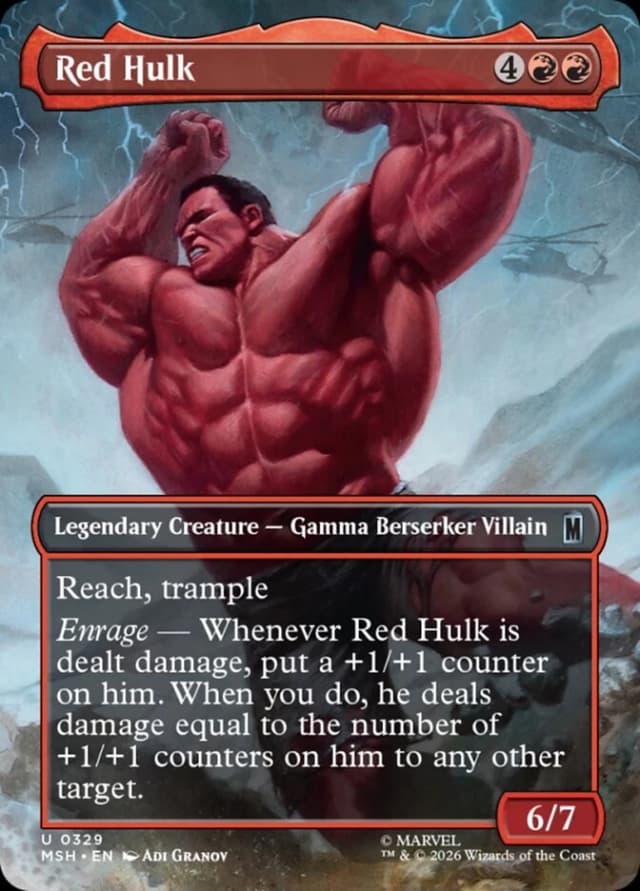 Red Hulk image