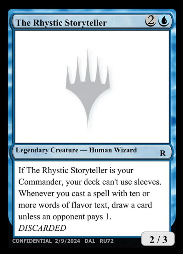 The Rhystic Storyteller image
