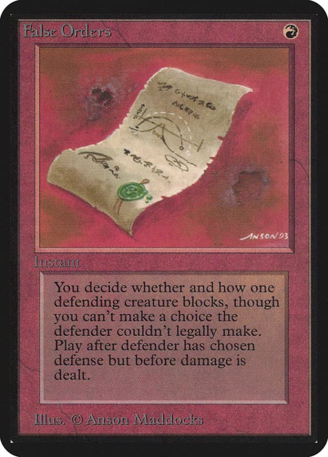 False Orders image