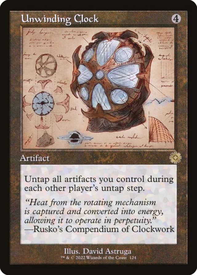 Unwinding Clock image