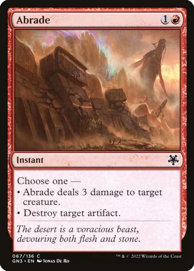 Abrade image