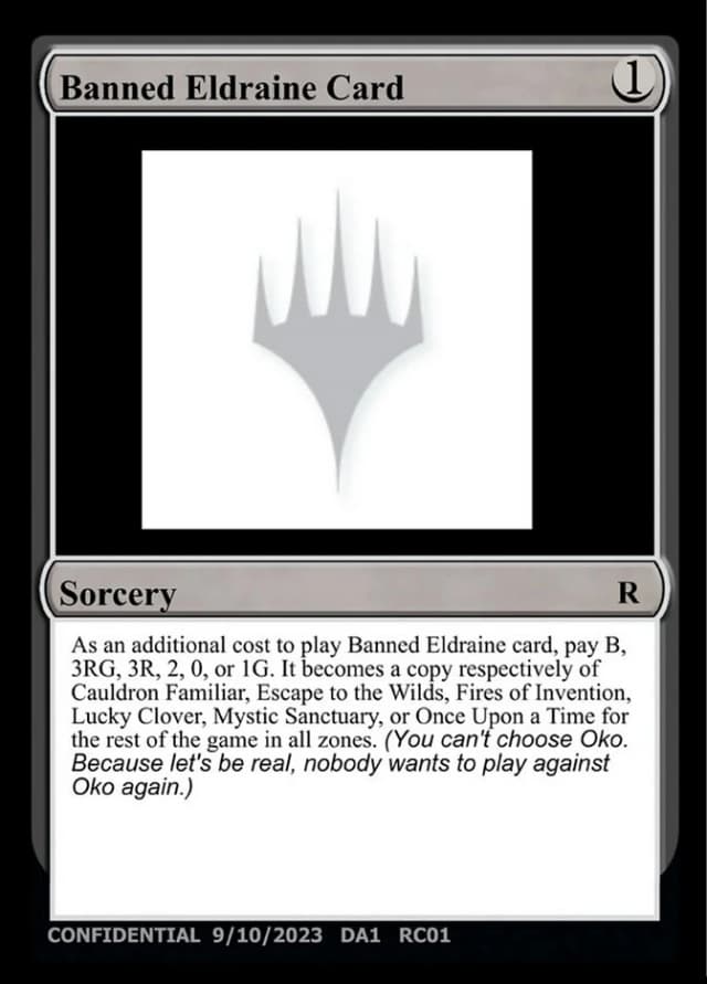 Banned Eldraine Card image