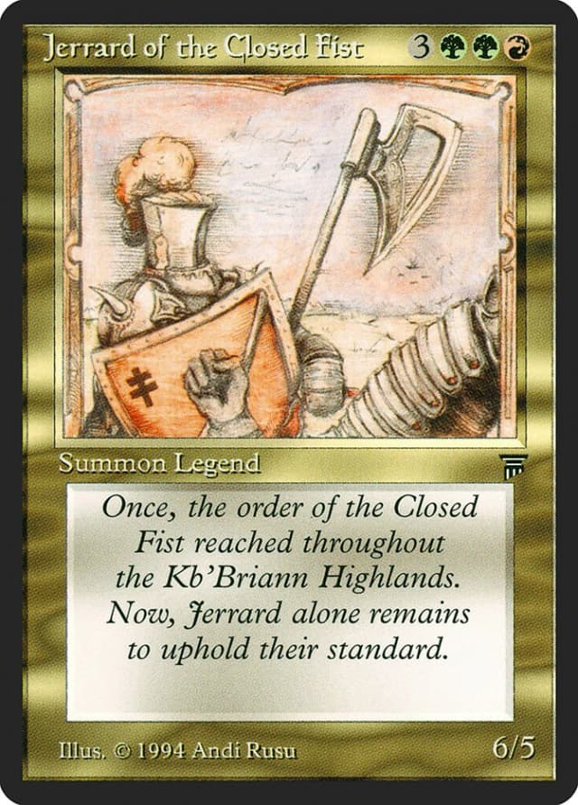 Jerrard of the Closed Fist image