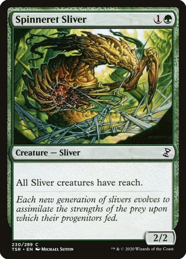 Spinneret Sliver image