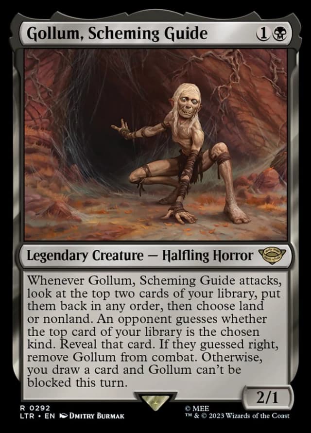 Gollum, Scheming Guide image