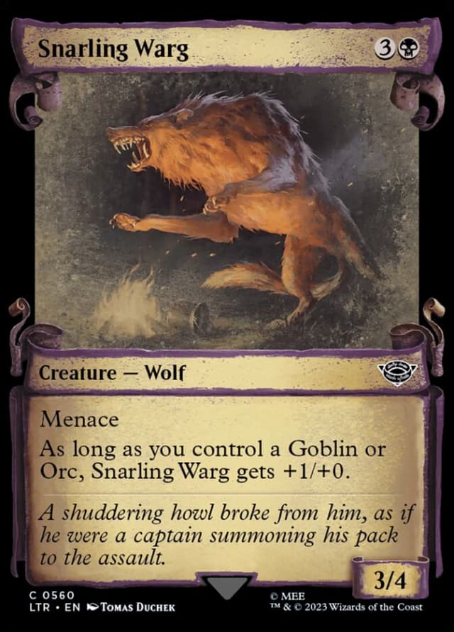 Snarling Warg image