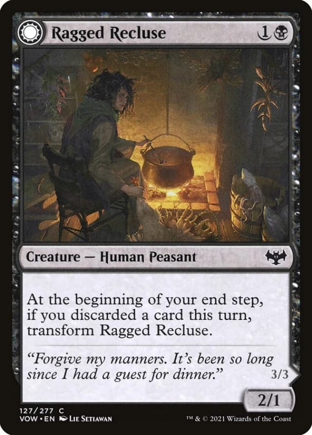 Ragged Recluse // Odious Witch image