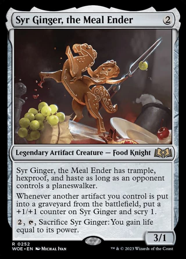 Syr Ginger, the Meal Ender image
