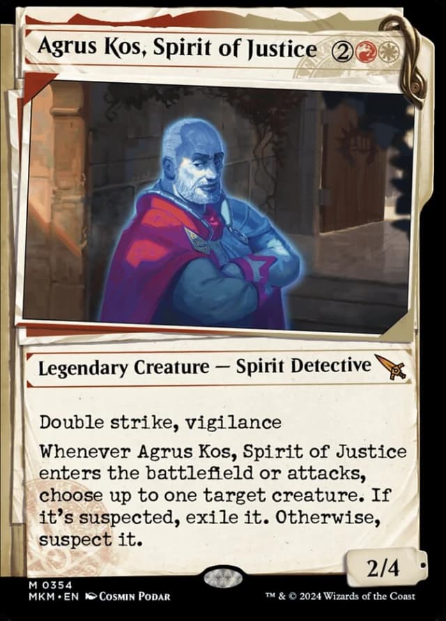 Agrus Kos, Spirit of Justice image