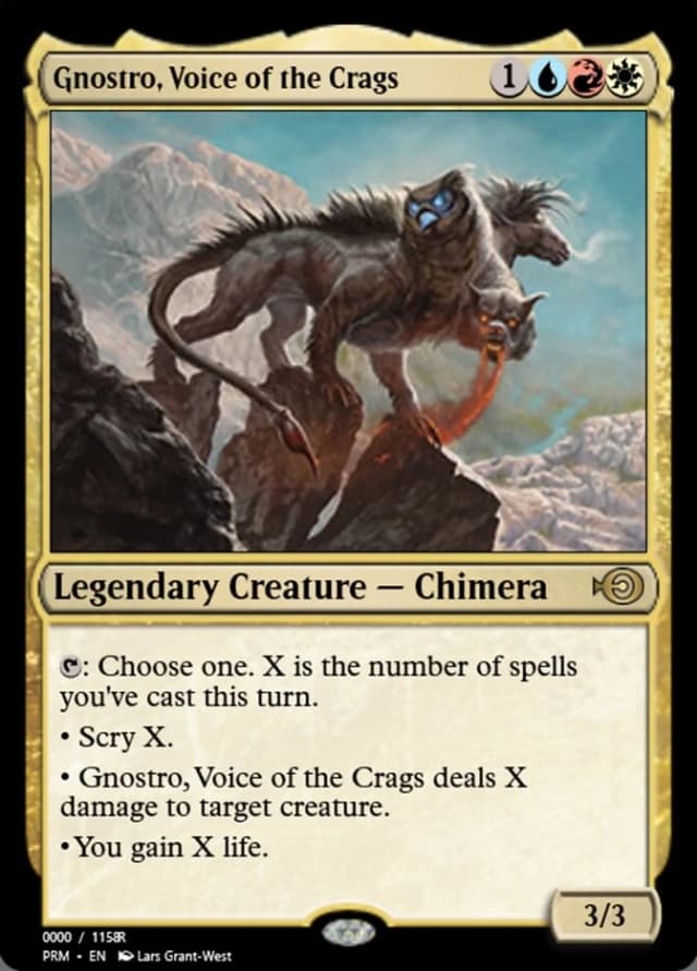 Gnostro, Voice of the Crags image