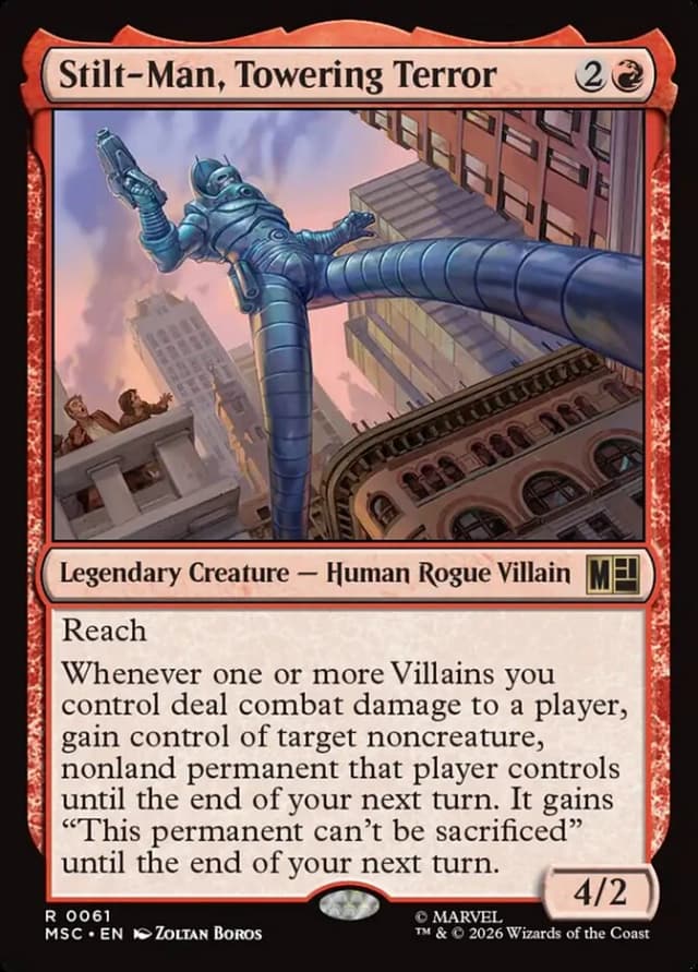 Stilt-Man, Towering Terror image