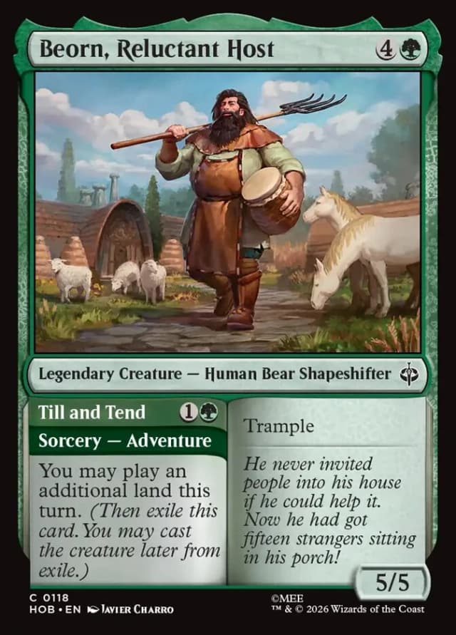 Beorn, Reluctant Host // Till and Tend image