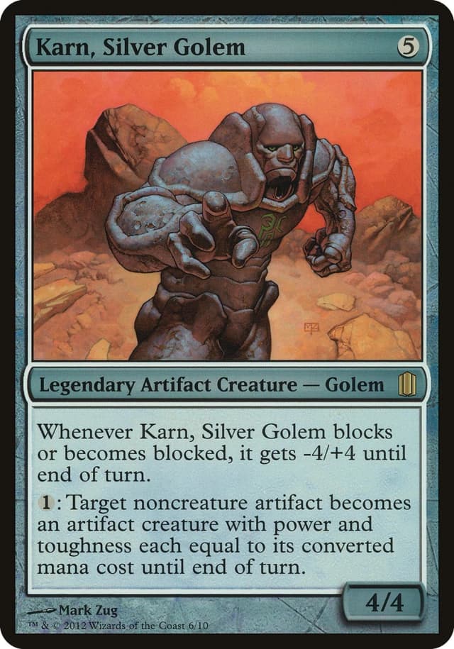 Karn, Silver Golem image