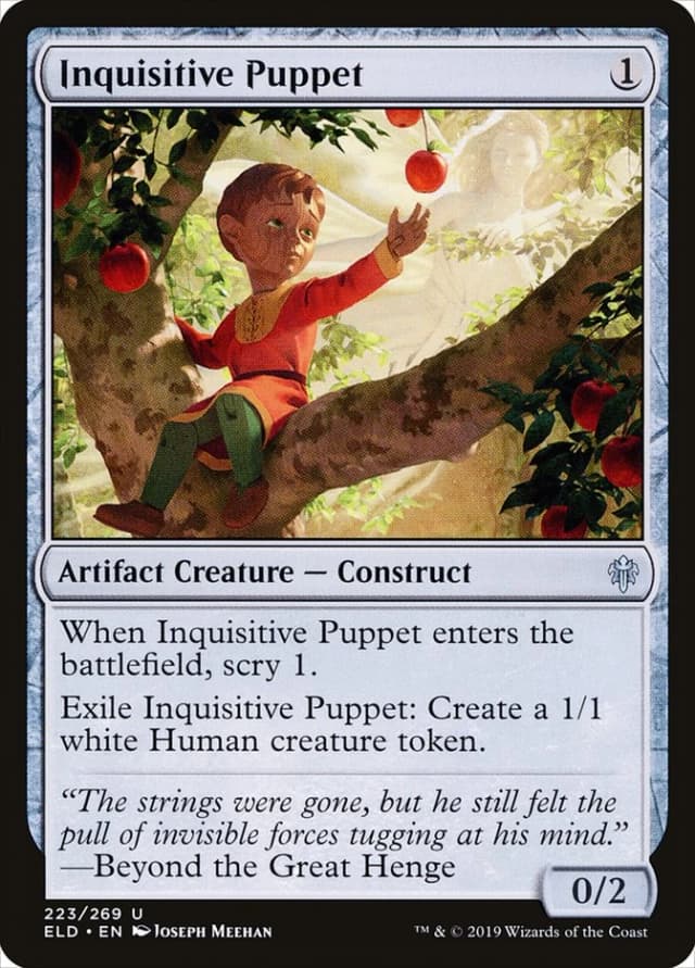 Inquisitive Puppet image