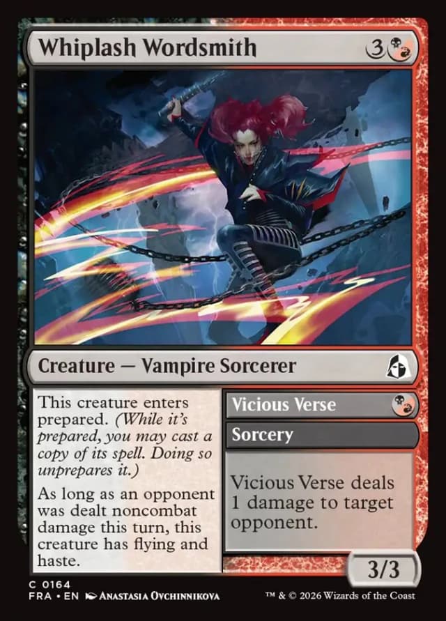 Whiplash Wordsmith // Vicious Verse image