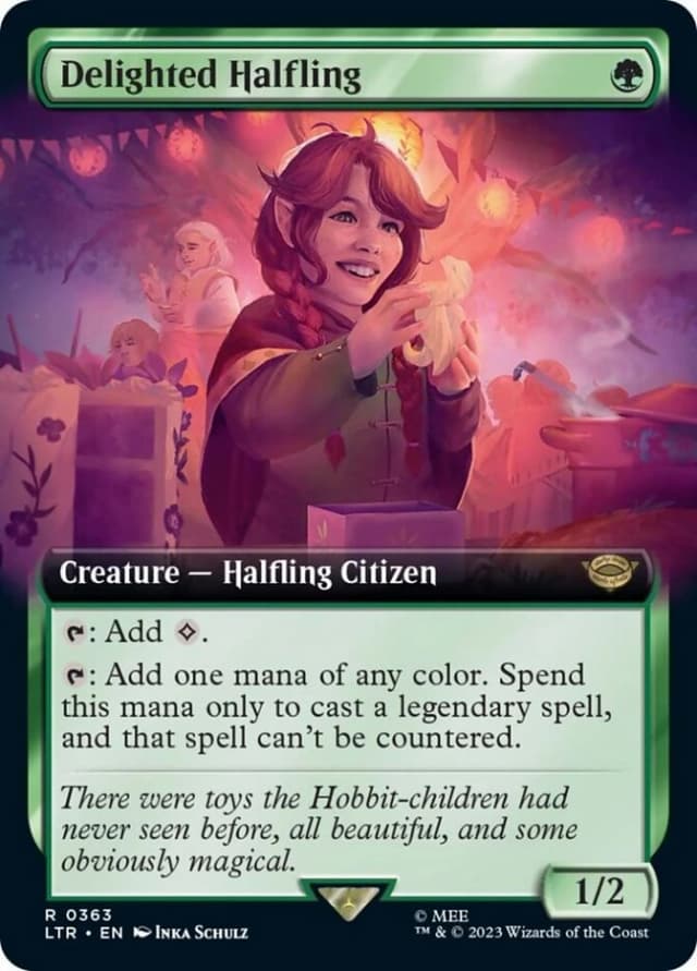 Delighted Halfling image
