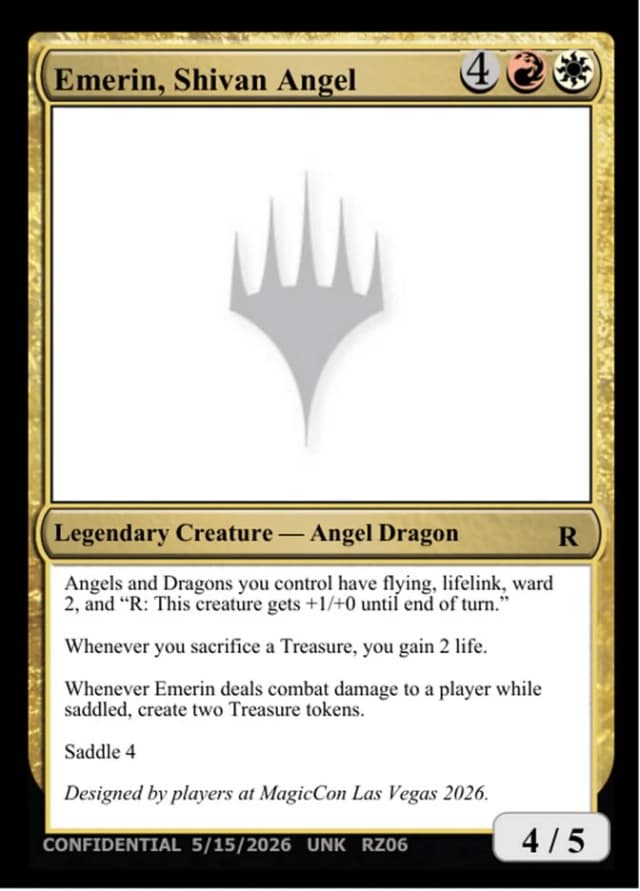 Emerin, Shivan Angel image