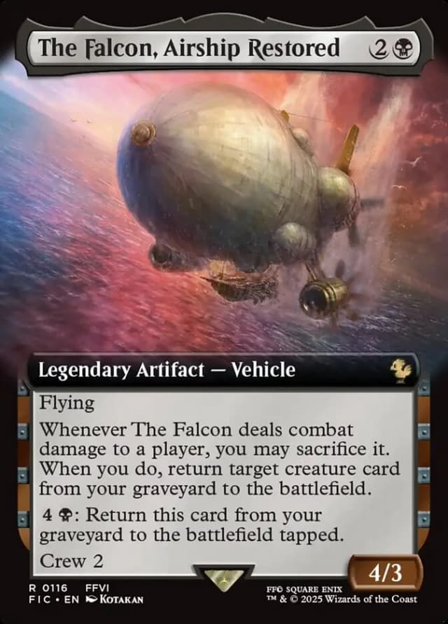 The Falcon, Airship Restored image