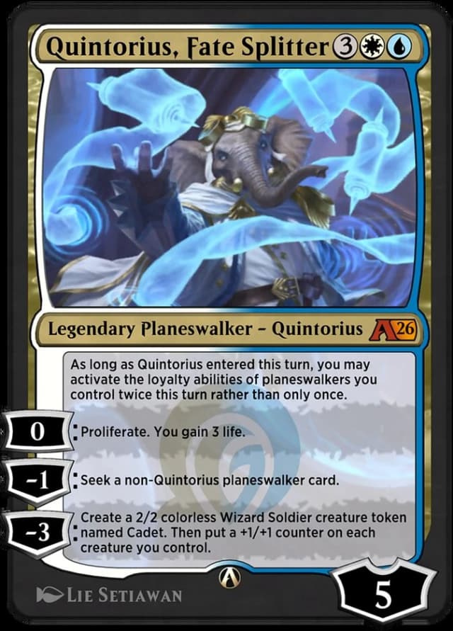 Quintorius, Fate Splitter image