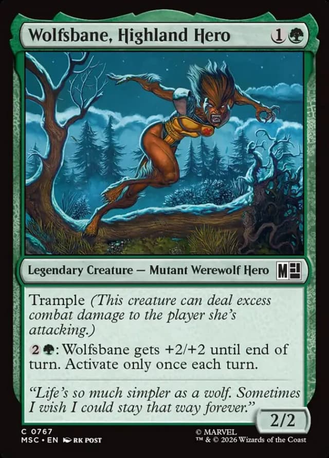 Wolfsbane, Highland Hero image