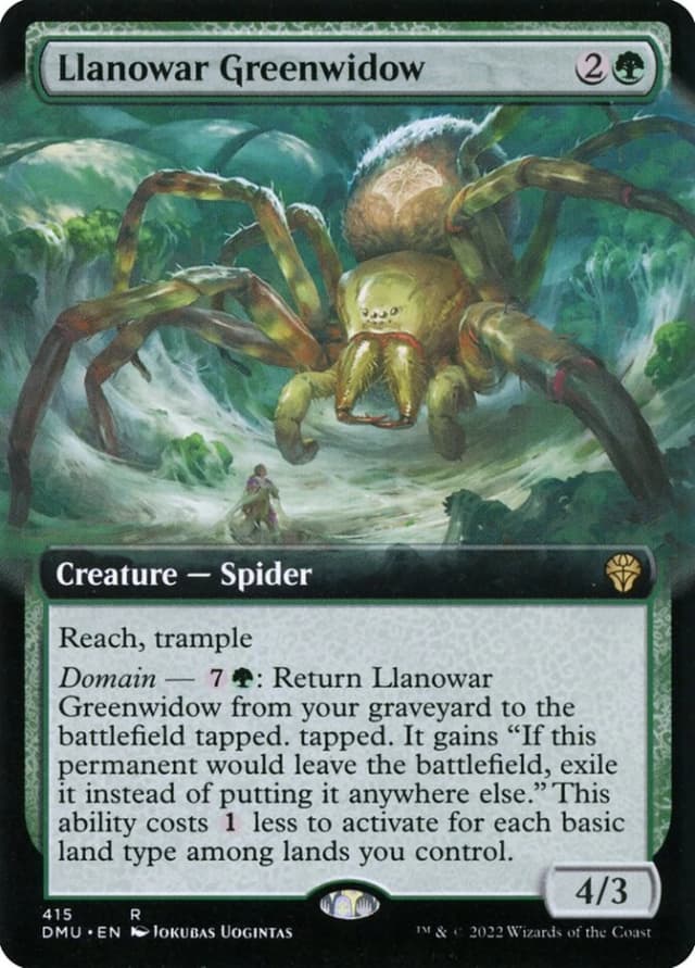Llanowar Greenwidow image