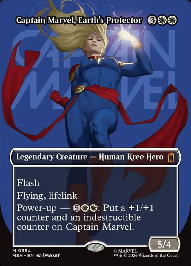 Captain Marvel, Earth's Protector image