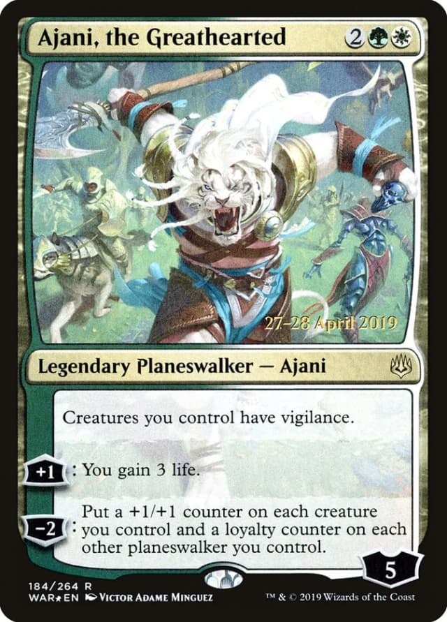 Ajani, the Greathearted image