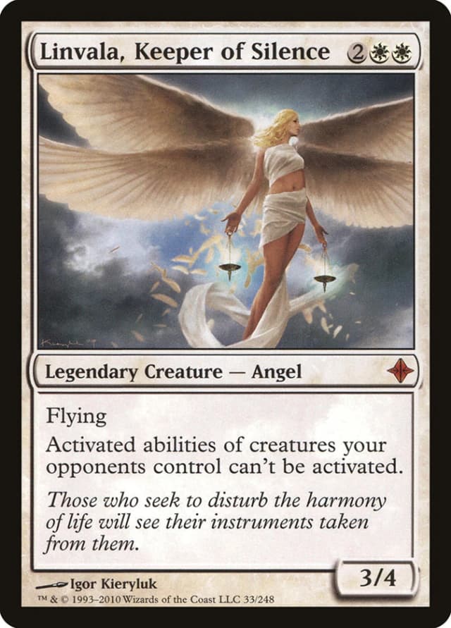 Linvala, Keeper of Silence image