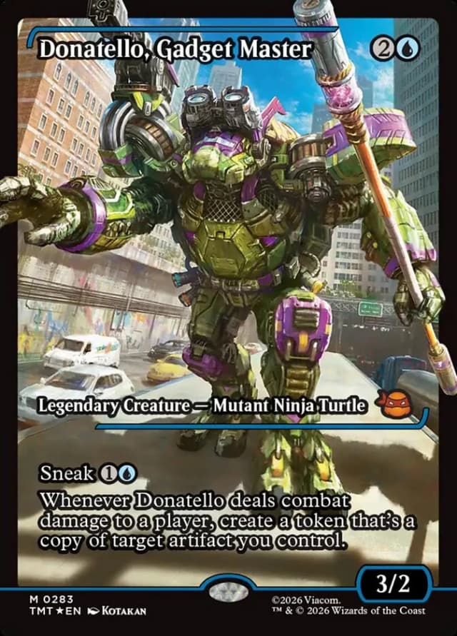 Donatello, Gadget Master image