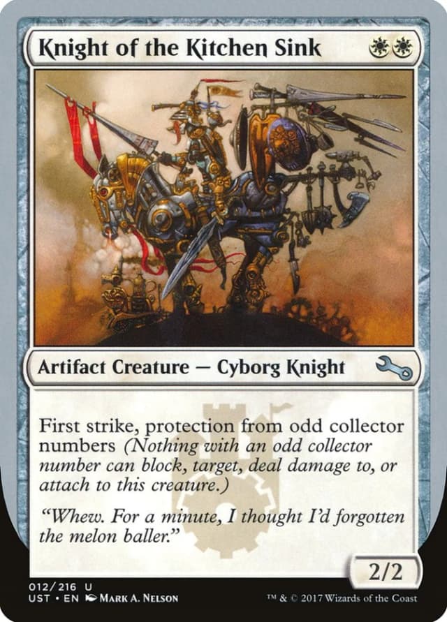 Knight of the Kitchen Sink image
