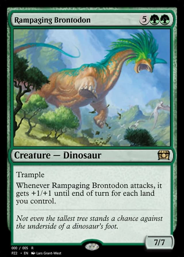 Rampaging Brontodon image