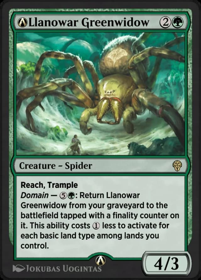 A-Llanowar Greenwidow image