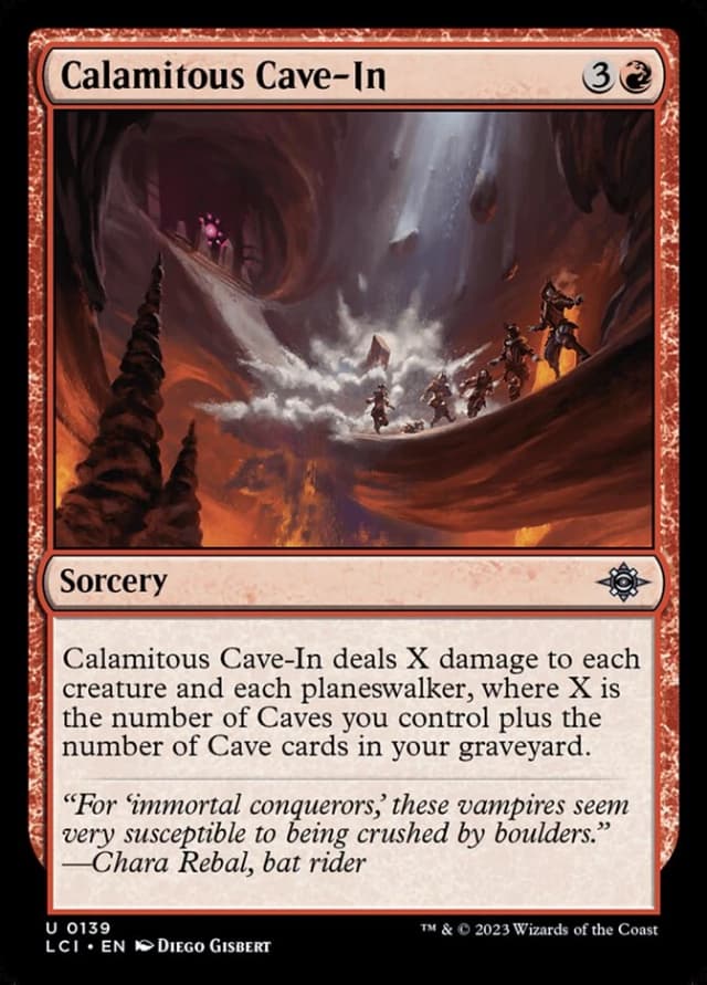 Calamitous Cave-In image