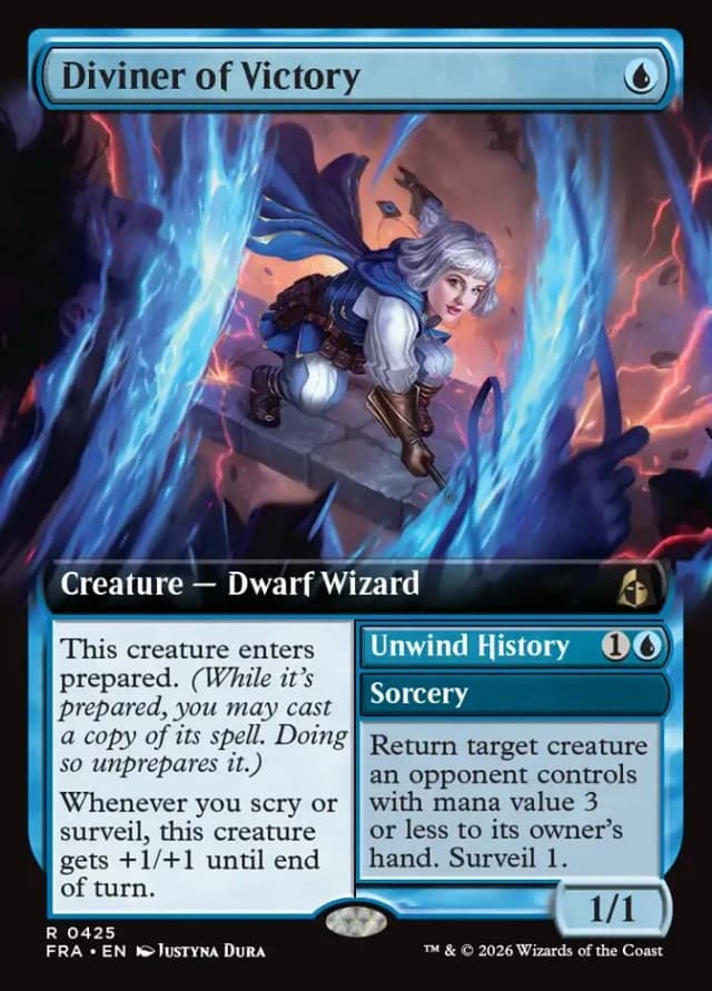 Diviner of Victory // Unwind History image