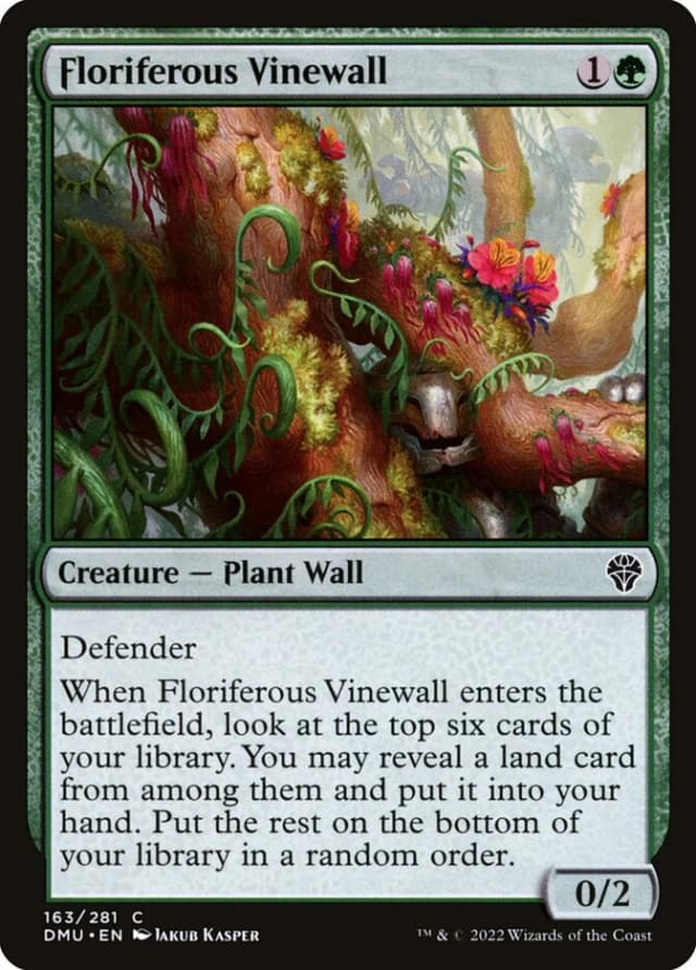 Floriferous Vinewall image