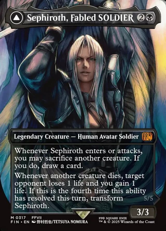 Sephiroth, Fabled SOLDIER // Sephiroth, One-Winged Angel image