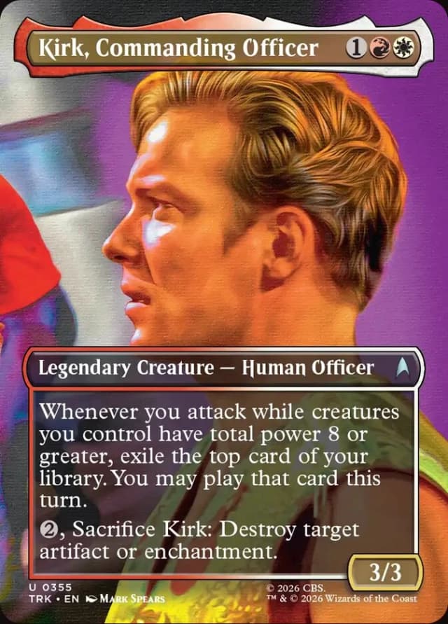 Kirk, Commanding Officer image