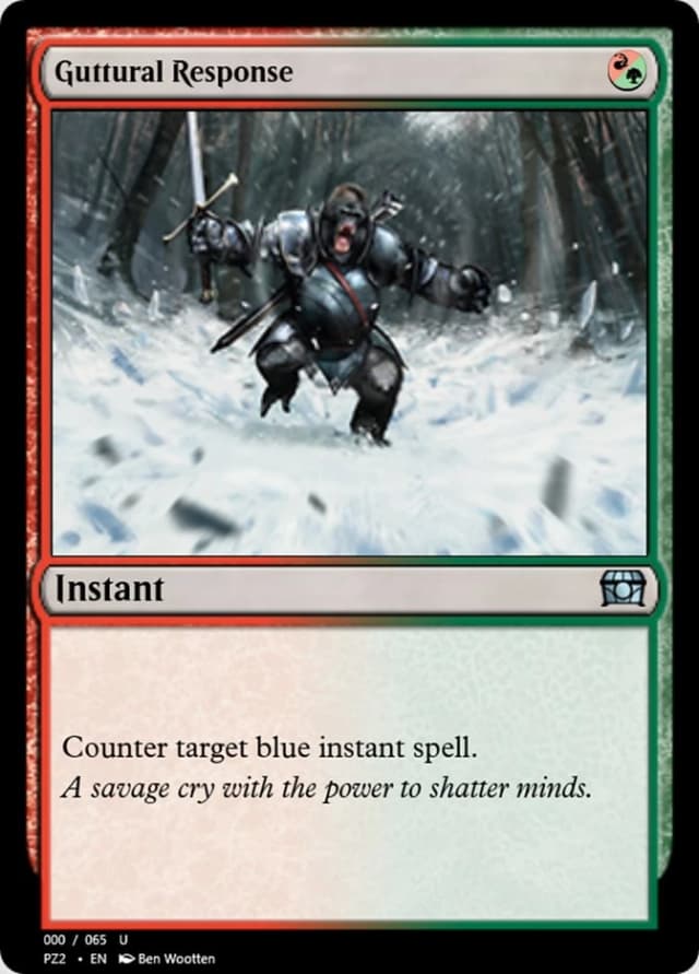 Guttural Response image