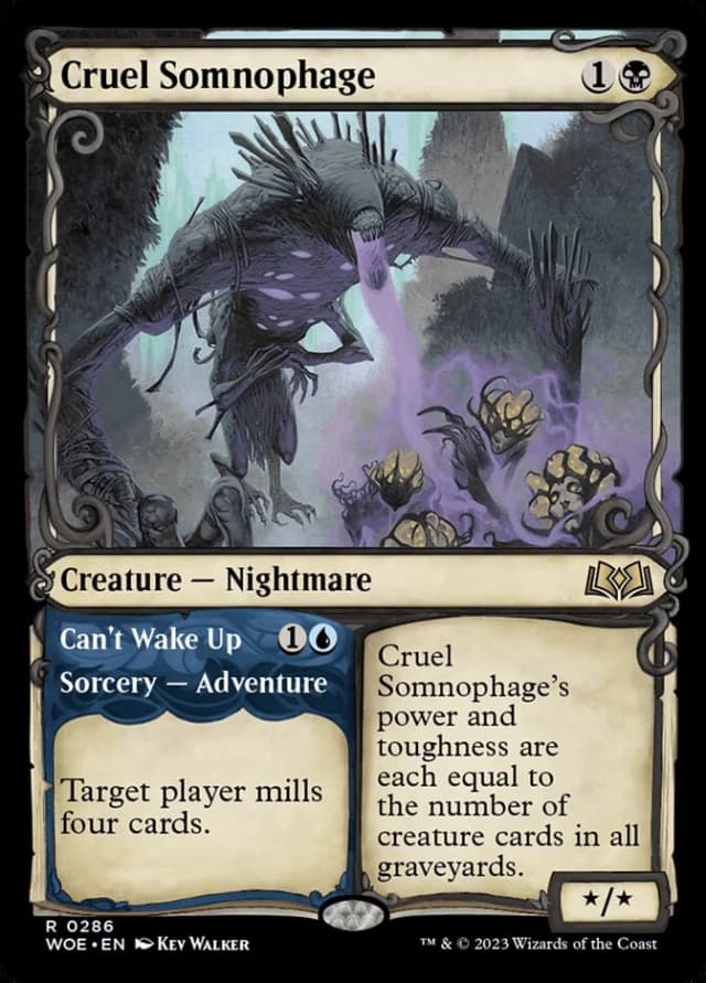 Cruel Somnophage // Can't Wake Up image