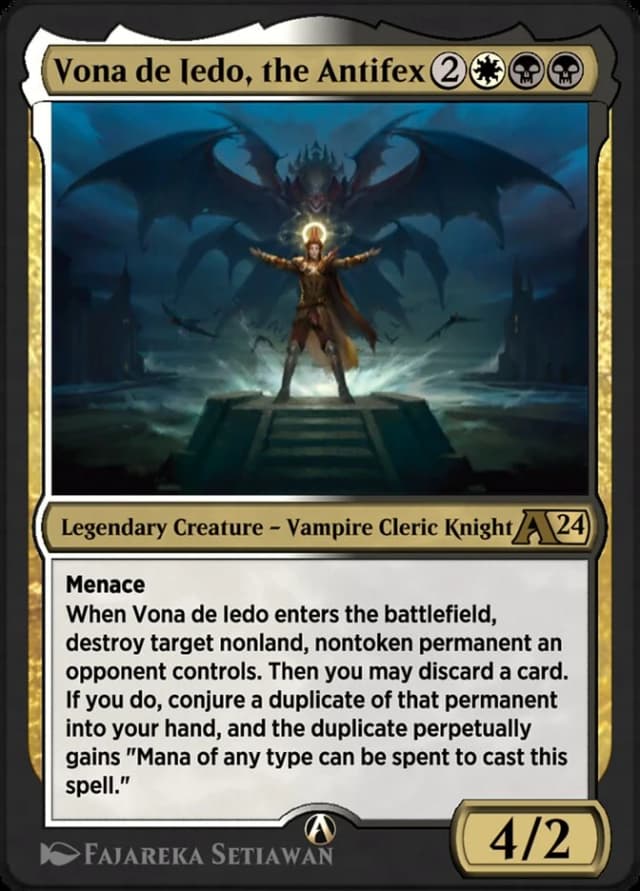 Vona de Iedo, the Antifex image