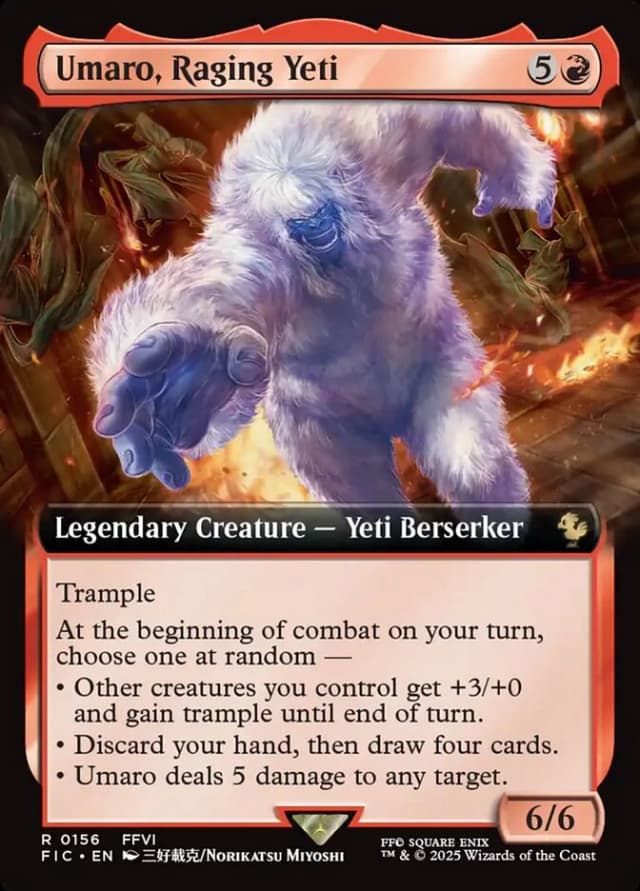 Umaro, Raging Yeti image