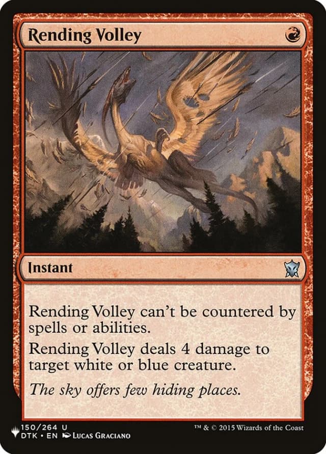 Rending Volley image