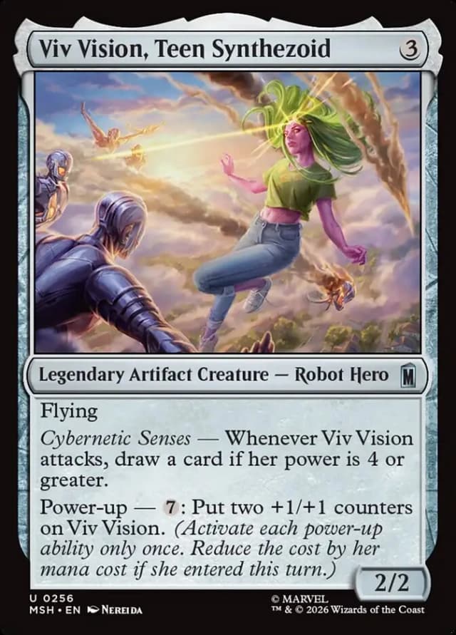 Viv Vision, Teen Synthezoid image