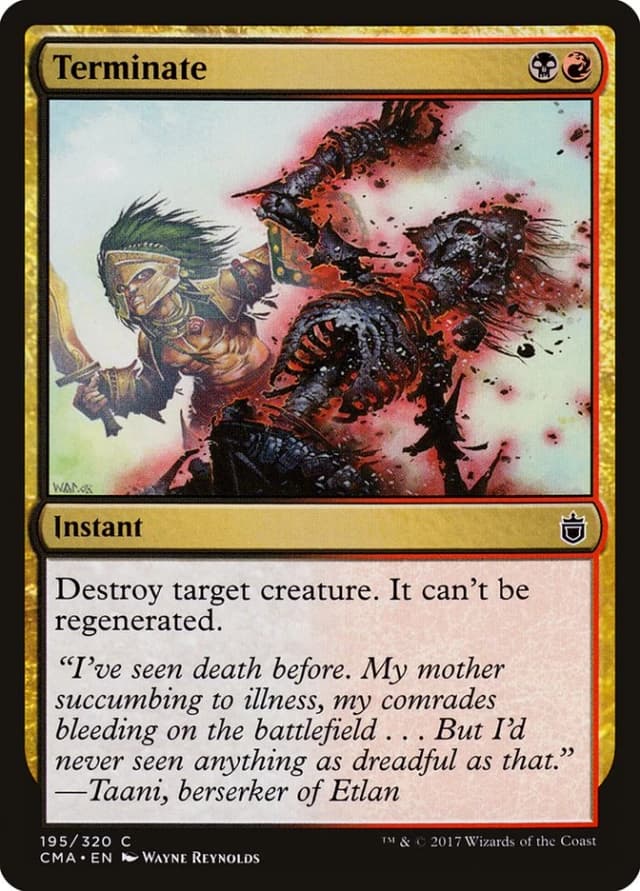 Terminate image